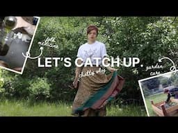 Let's Catch Up. {a chatty vlog, garden tending, bone processing & more}