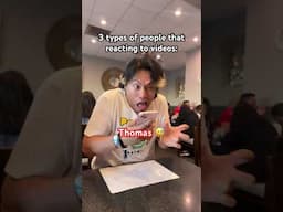 Types of people reacting to videos #wusworld