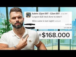 How He Made Your Yearly Salary With 1 Order (As a Beginner)