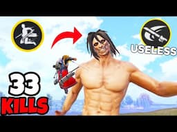 Why This Titan-Kill Button is 100% Useless in BGMI • (33 KILLS) • BGMI Gameplay