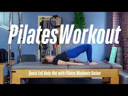 Mat Pilates Class: Full Body Workout