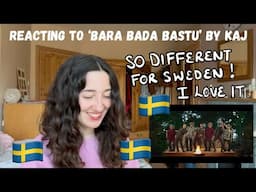 SWEDEN EUROVISION 2025 - REACTING TO ‘BARA BADA BASTU’ BY KAJ (FIRST LISTEN…AMAZING!)