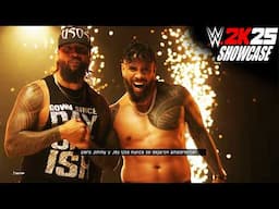 La Historia de Jey Y Jimmy Uso en Hell in a Cell - WWE 2K25 Showcase