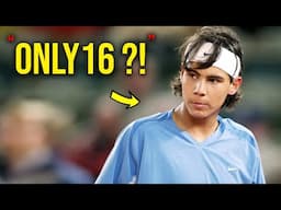 NO ONE Expected 16 Year Old Rafael Nadal To DO THIS! (SHOCKING Tennis)