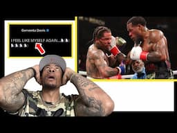 BIZARRE UPDATE: “WARNING OR LACK OF CONFIDENCE” TANK DAVIS SENDS LAMONT ROACH “I’M MYSELF MESSAGE”