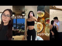 Life in Sydney ☕ cafes & restaurants, self-care, new hair, golf, hanging w/ friends (February vlog)