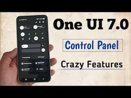 One UI 7 Control Panel Crazy Features | Control Panel Hidden Settings | Samsung