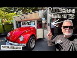 Super Rare CAR CAMPER At The Father’s Day Car Show. I WANT ONE!!!