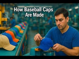 देखिए Factory में Baseball Cap कैसे बनती है | Factory Tour of Baseball Cap