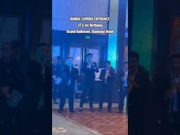 Banda Zamora Grand Entrace @ Grand Ballroom, Diamond Hotel #shorts #music #marchingband