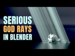 Secret to Easy God Rays in Blender  - Beginner Tutorial
