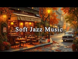 Gentle Jazz Music at Cozy Outdoor Coffee Shop Ambience for Mood Booster, Work, Relax☕Afternoon Jazz