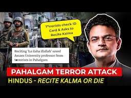 Anand Ranganathan on Pahalgam Attack | Pakistan Tourists Modi Jammu Kashmir Hindus Kalma