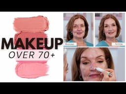 Natural Makeup Over 70+ It Too Late to Chase Your Dreams After 50? #fierceaging