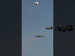 Türk Hava Kuvvetlerine Ait F 16 Azerbaycan'ın SU-25'leri ile Birlikte Uçtu #F16 #SU25 #shorts