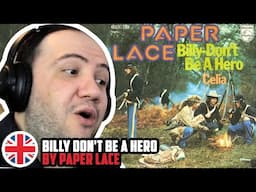 🇬🇧 First Time Hearing Billy Don't Be A Hero by Paper Lace | American Civil War | TEACHER PAUL REACTS