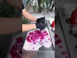Oddly Satisfying Ice Cream Street Food Compilation #shorts #satisfying #icecream