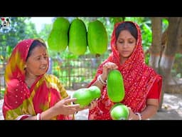 এই গরমে কচি কচি চালকুমড়া দিয়ে তাজা মোরলা মাছের রান্না | Organic ash guard & small fish curry