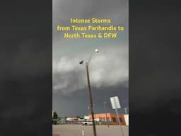 Wild Views of a Developing Derecho Storm in Texas on June 8, 2025