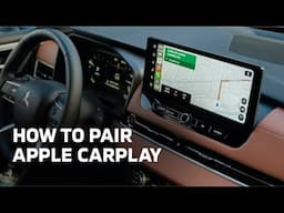2025 Mitsubishi Outlander - How to Pair Apple CarPlay | Mitsubishi Motors