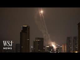 Iran Launches Fresh Attacks on Israel | WSJ News