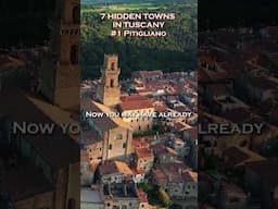 #1 Pitigliano (1/7 Hidden Secret Towns in Tuscany you may not know about) #HiddenTuscany #tuscany