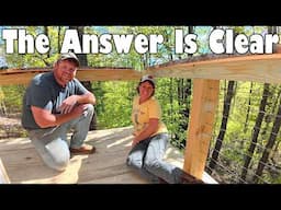 A Clear New View!  | Remote Off-Grid Cabin Deck Safety Upgrade
