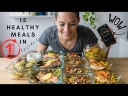 15 Healthy Meals In 1 Hour | Episode  2
