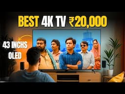 BEST 4K SMART TV UNDER ₹20,000 🔥 Best 43 Inch 4K Smart TV Under 20000 in 2025 | BEST TV IN 2025