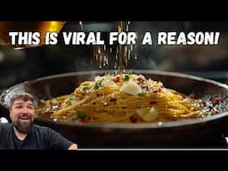 This Upgraded Viral Sizzling Spaghetti recipe is insane! Must Try!