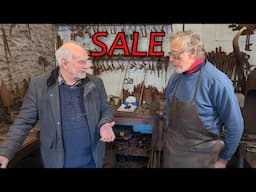 Longbow Archery and Ironwork sale at Hector Cole`s workshop