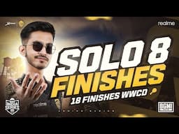 FIRST WWCD IN BGIS 2025!! ❤️‍🔥| SOLO 8 FINISHES 💛| GodLadmino |