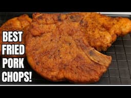PERFECT Mustard Fried Pork Chops! Only 3 spices Needed!