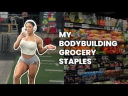 my cutting grocery haul | bodybuilding prep