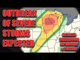 Outbreak Of Severe Storms Expected This Week! Strong Tornadoes Possible.. Detailed Discussion!