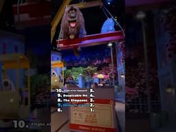 Top 10 Rides at Universal Studios Hollywood 🎢🌎