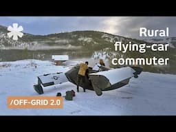 Special Operations vet commutes by Flying Car from rural off-grid home