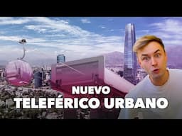 Así será el teleférico urbano de Santiago: los avances del transporte