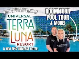 Universal's Terra Luna Hotel: FULL Tour & Review | Epic Universe' NEW Galactic Hotel | 2025