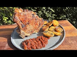 Kalbskotelett mit Portweinsauce und Grillkartoffeln