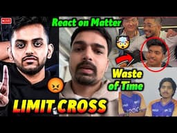 Hector VS RGE - LIMITS CROSSED🚨 Mazy Reacts‼️ RNTX Was wasting Time? - REPLY! BMPS