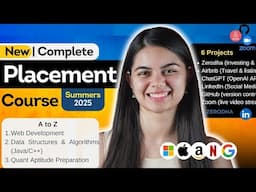 Complete Placement Preparation: Full Web Development + DSA + Aptitude | New Sigma 8.0 🚀
