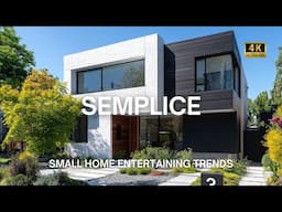 Formal Entertaining Spaces for Small Home Living with decor trends 2025
