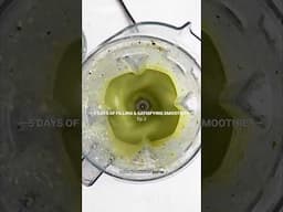 💥 DAY 2: CREAMY MATCHA BANANA SMOOTHIE. This will save you on busy mornings!