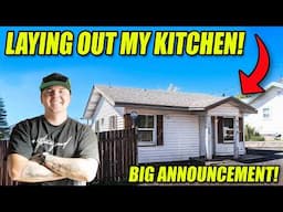 NEW Kitchen Layout In My Old House!