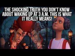THE SHOCKING TRUTH YOU DON'T KNOW ABOUT WAKING UP AT 3A.M. THIS IS WHAT IT REALLY MEANS! BEWARE!!!