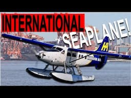 CROSSING THE BORDER in a SEAPLANE! | Harbour Air Seattle to Vancouver