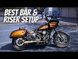 Best Handlebar & Riser Setup Low rider st review / Kraus 8”
