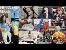 VLOG: 36 weeks pregnant +fighting anxiety +diy hair growth oil +hospital bag +being productive +etc.