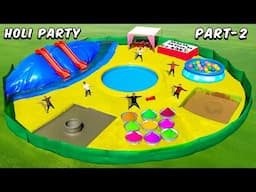 Holi In Desi Water Park 😈 | आगे आप समझ जाओ ?....Holi Theme Park | Part-2